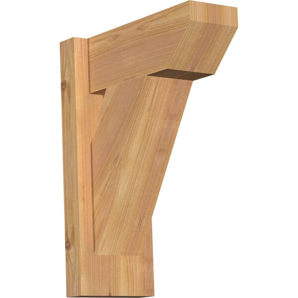 Ekena Millwork Traditional Slat Smooth Outlooker, Western Red Cedar, 5 1/2"W x 12"D x 16"H OUT06X12X16TRA06SWR - main